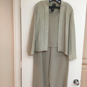 Eileen Fisher 3 Piece Silk Pants Outfit